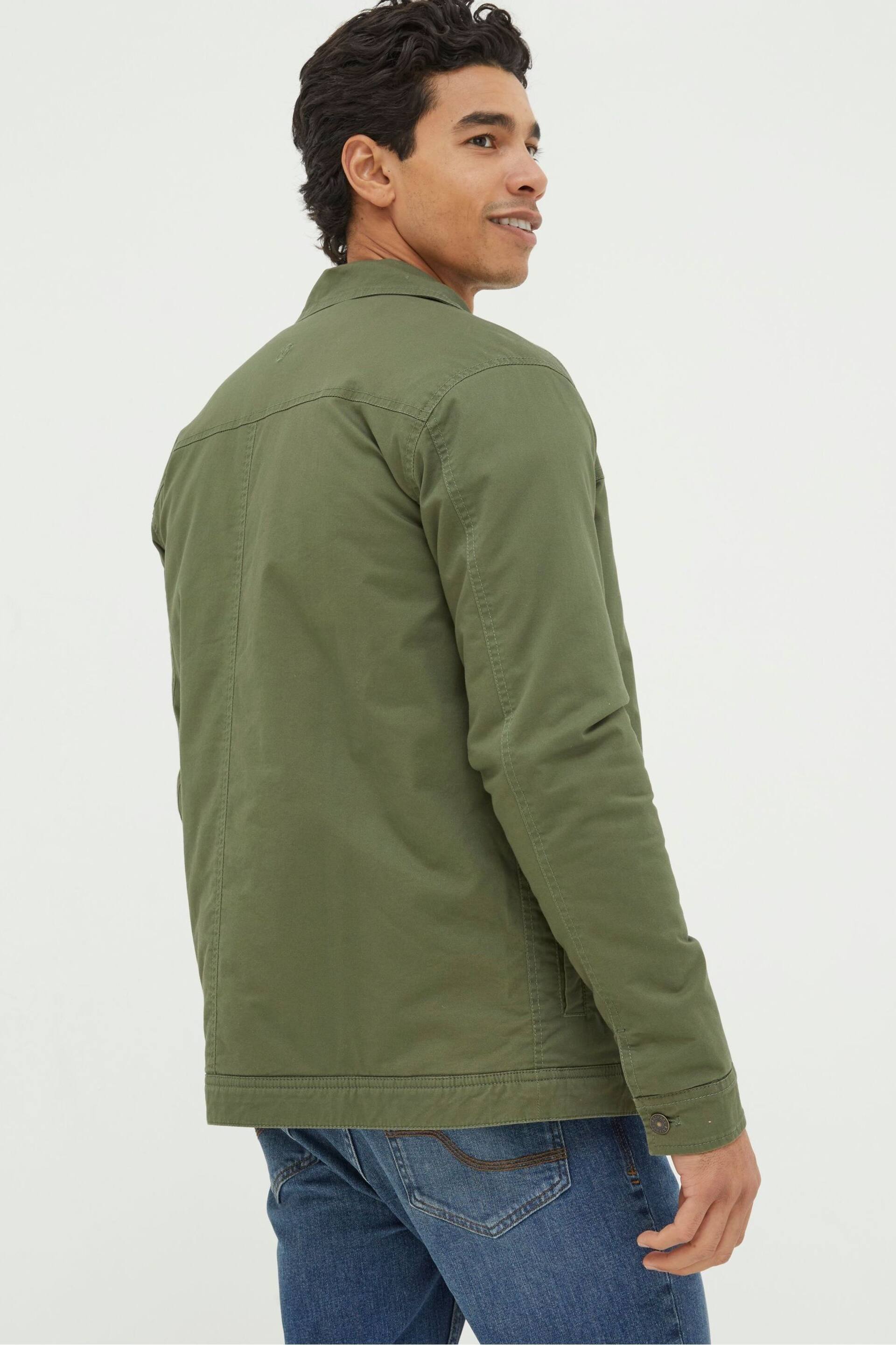 FatFace Green Rutland Jacket - Image 2 of 5