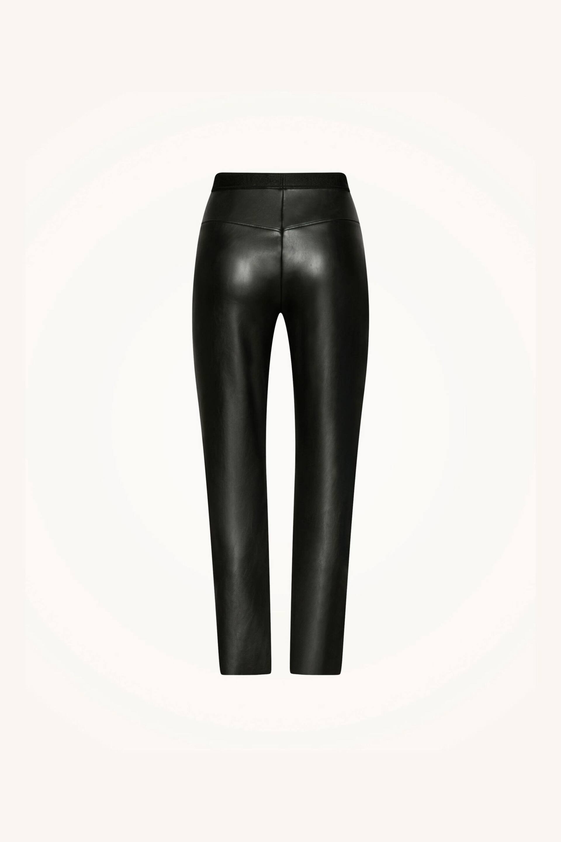 Wolford Black Jenna Flare Trousers - Image 5 of 5