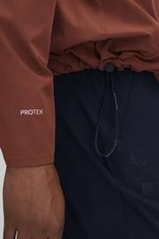 Reiss Rust Dalton Castore Water Repellent Track Jacket - Image 6 of 8