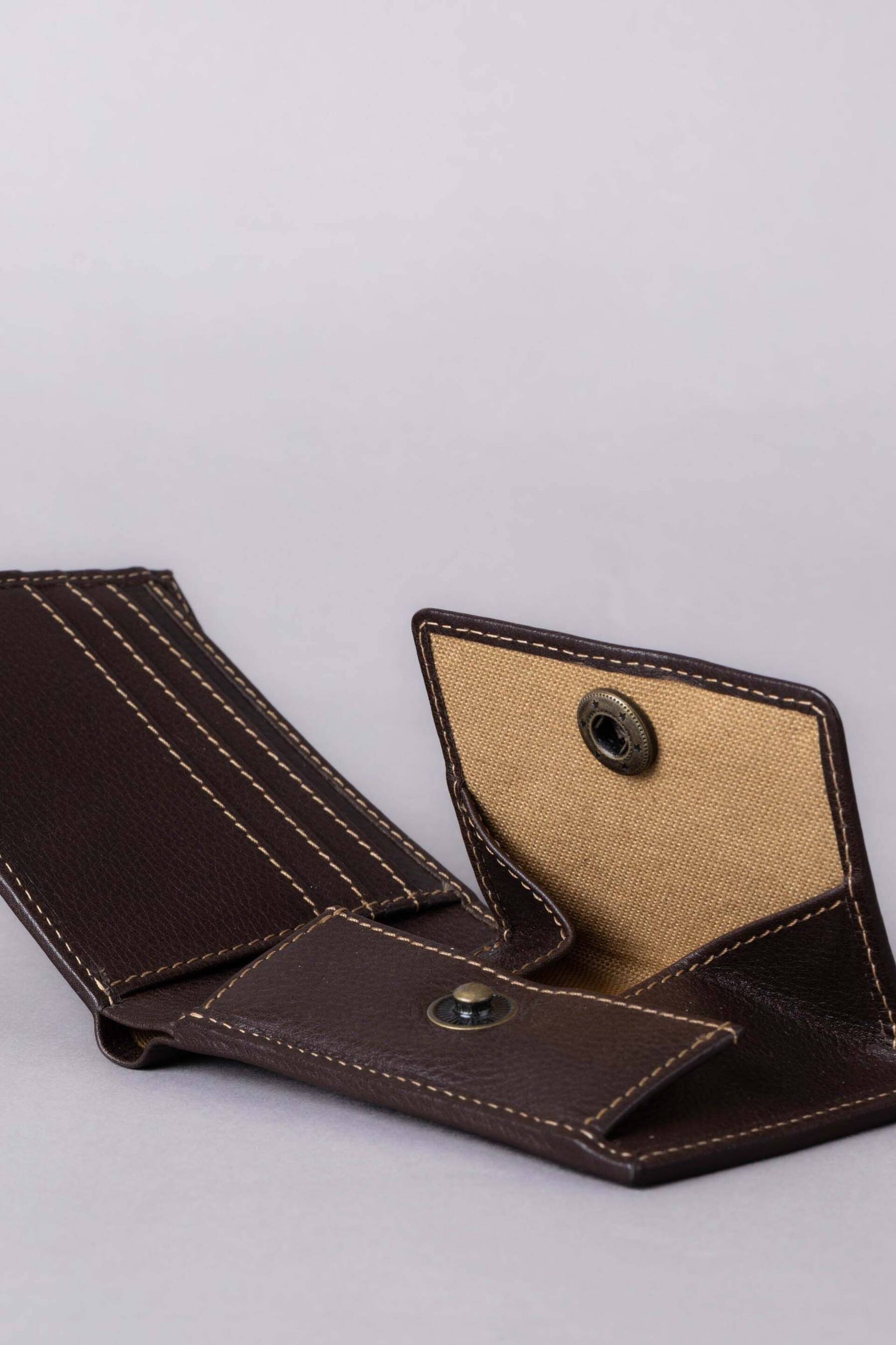 Lakeland Leather Kelsick Leather Brown Wallet - Image 4 of 7
