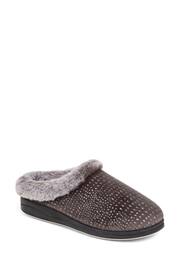 Pavers Grey Patterned Full Slippers - Image 2 of 5