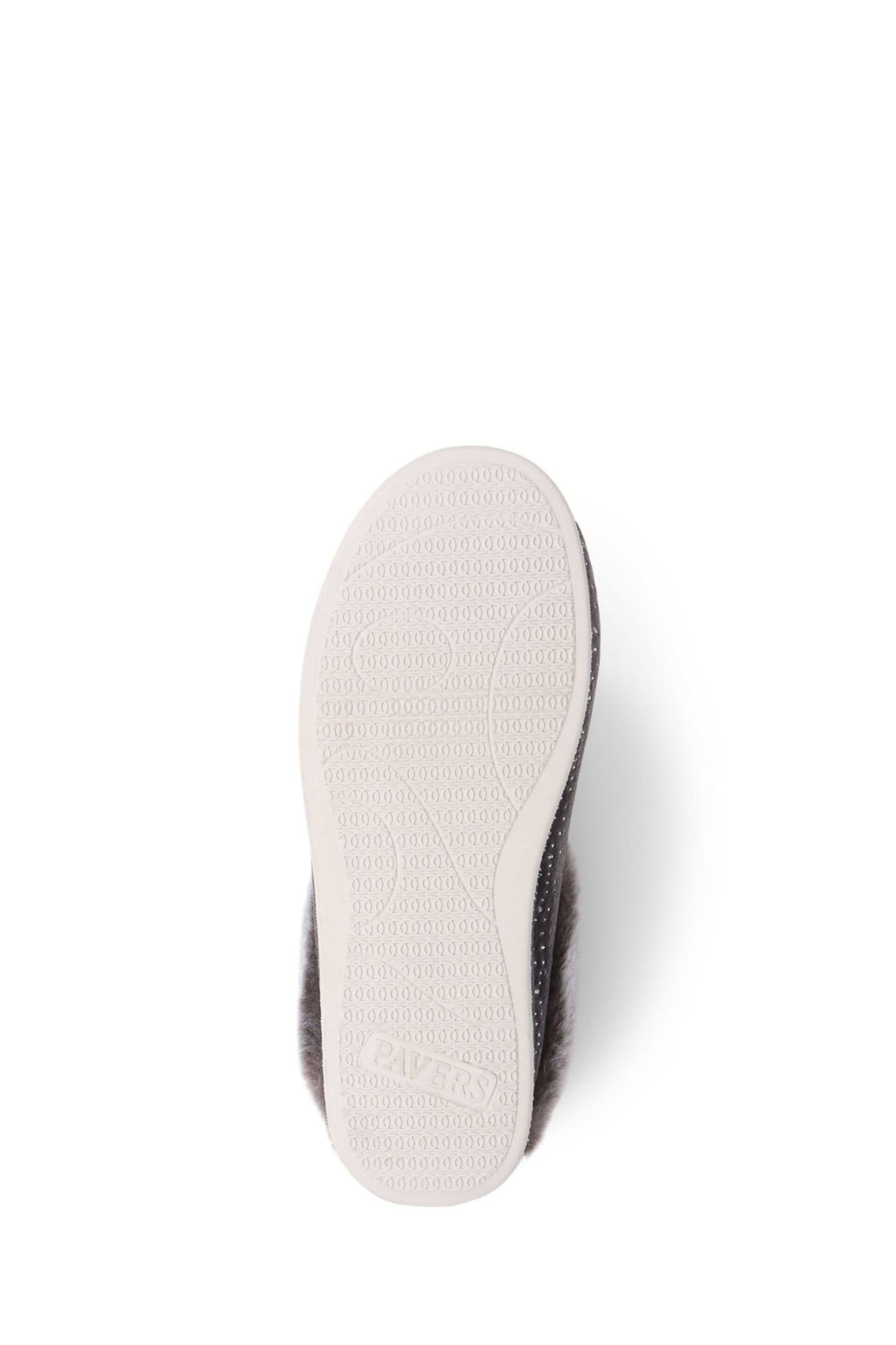 Pavers Grey Patterned Full Slippers - Image 5 of 5