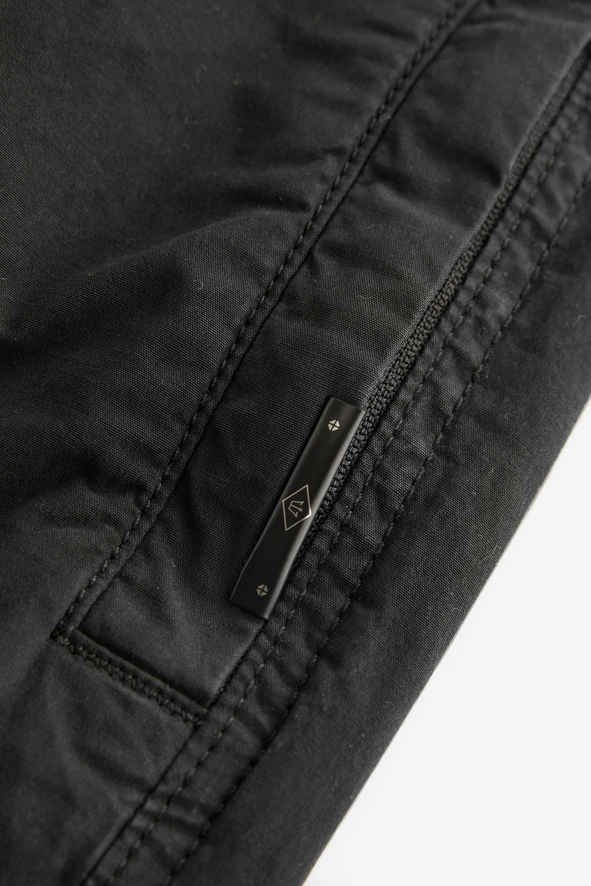 Black Stretch Utility Jogger Trousers - Image 13 of 14