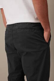 Black Stretch Utility Jogger Trousers - Image 8 of 14