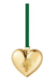 Georg Jensen Gold Christmas Collectibles 2023 Heart 18KT Gold Plated - Image 2 of 2