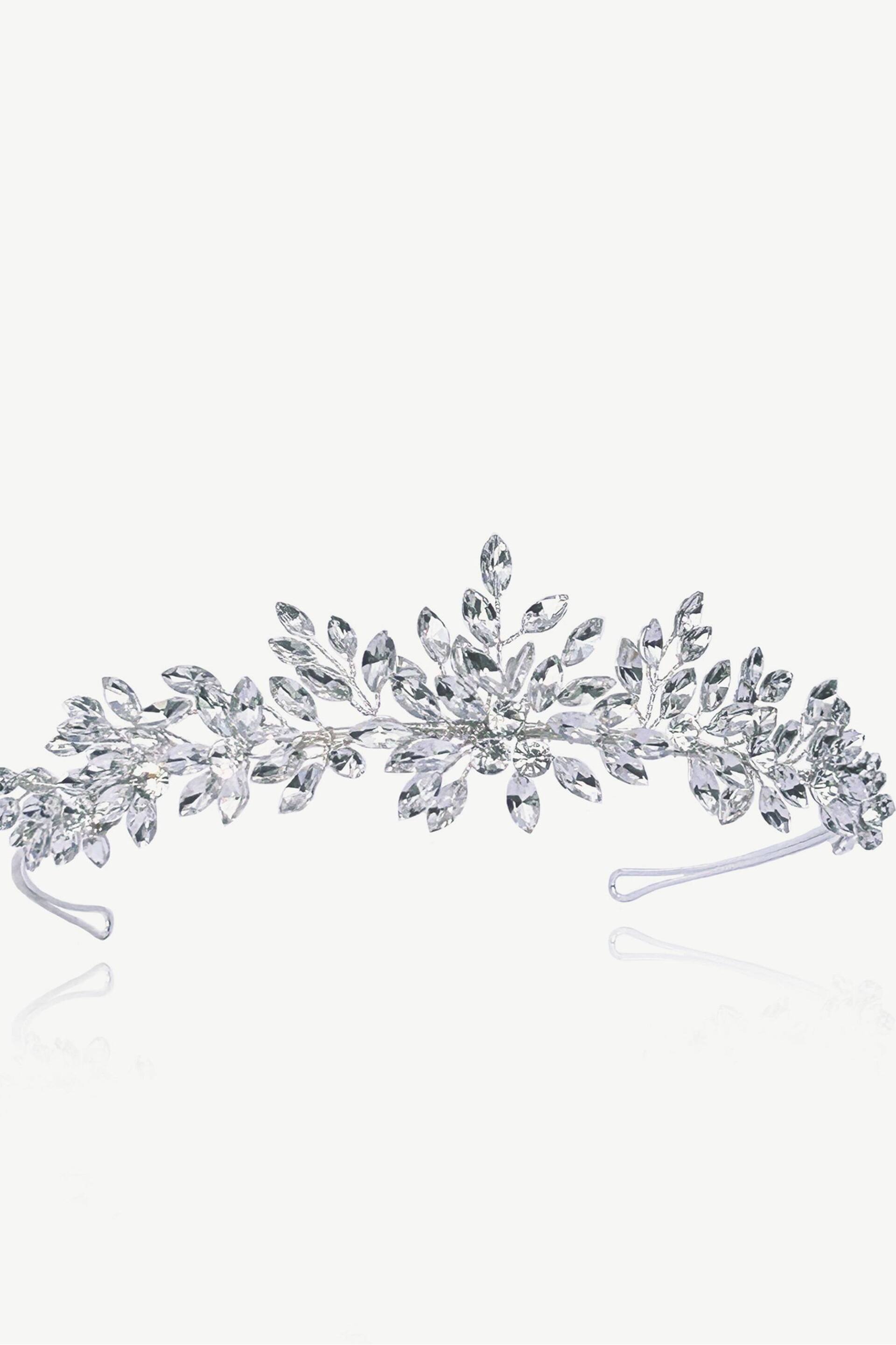 Ivory & Co Silver Winter Star And Crystal Sparkling Tiara - Image 1 of 4