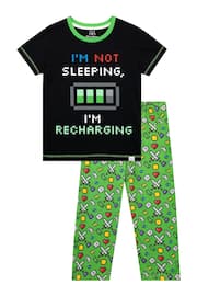 Harry Bear Green Gaming Glow in the Dark Pyjamas - Image 1 of 5