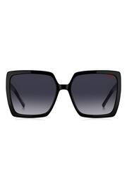 HUGO 1285/S Black Square Sunglasses - Image 3 of 4