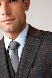 Navy Tailored Fit Jacket - Image 5 of 11
