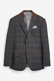 Navy Tailored Fit Jacket - Image 7 of 11