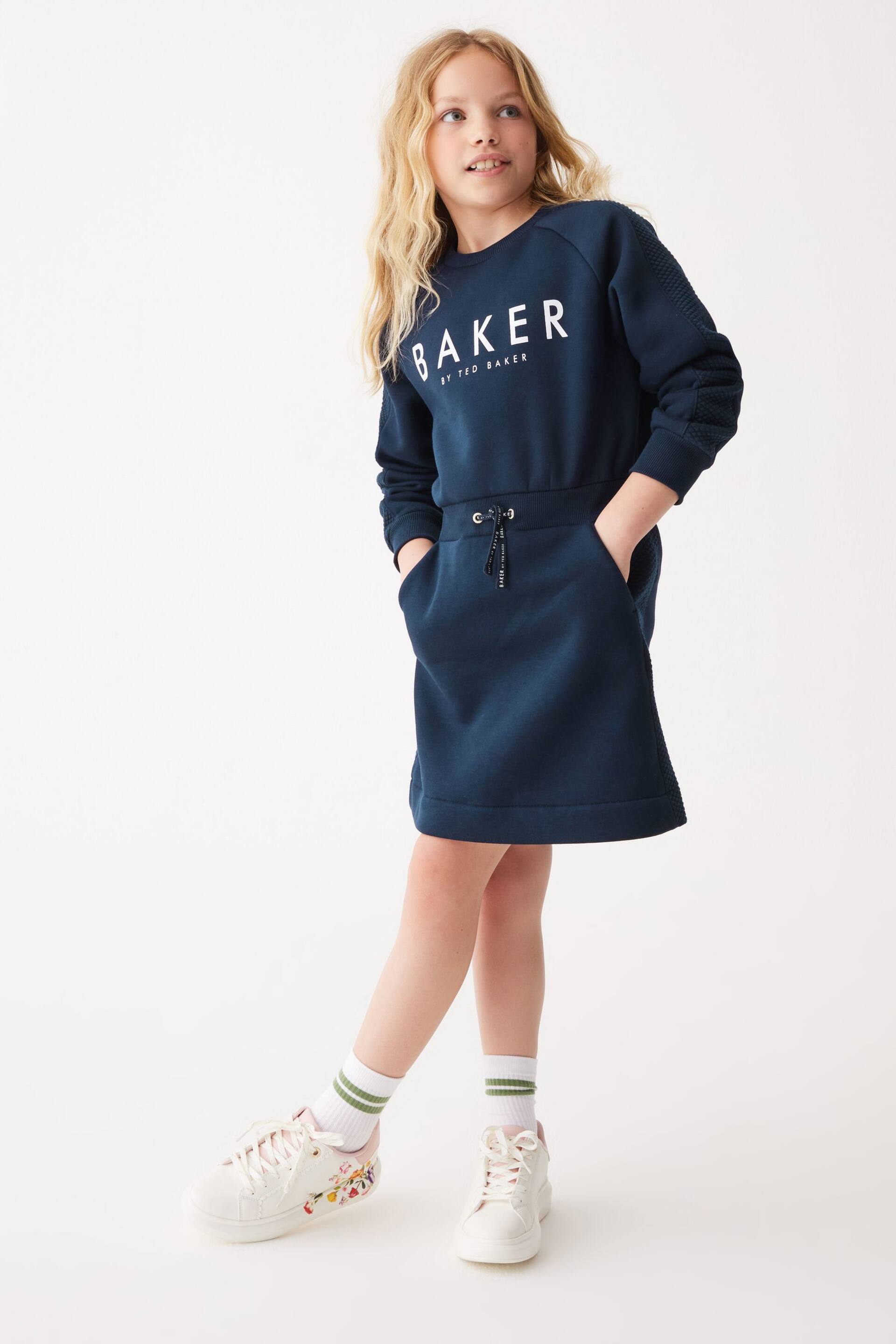 Baker by Ted Baker Quilted Sweat Dress - Image 2 of 10