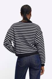 River Island Black Stripe Sweater - Image 2 of 6