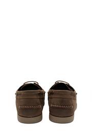 Lotus Brown Casual Boat Shoes - Image 3 of 4