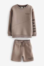 Baker by Ted Baker Seam Sweatshirt and Short Set - Image 13 of 16