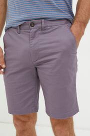 FatFace Purple Mawes Chinos Shorts - Image 4 of 5