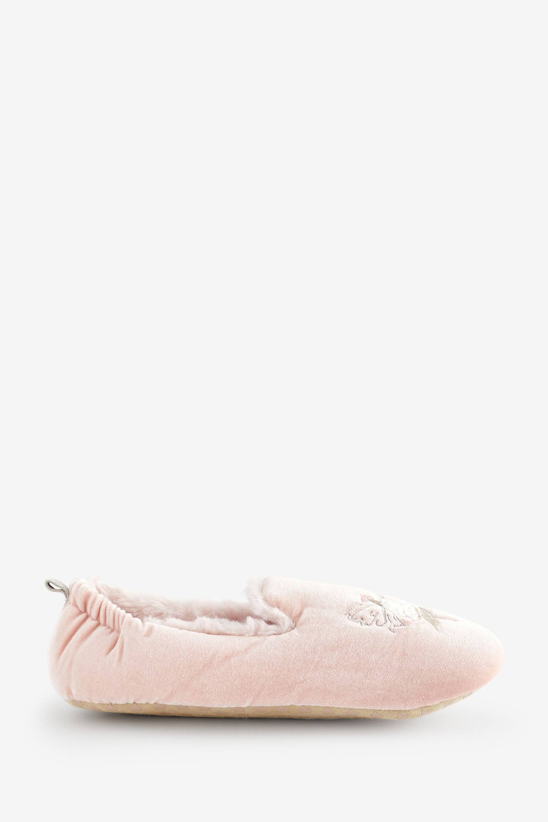 The White Company Pink Fairy Slippers - Image 1 of 1