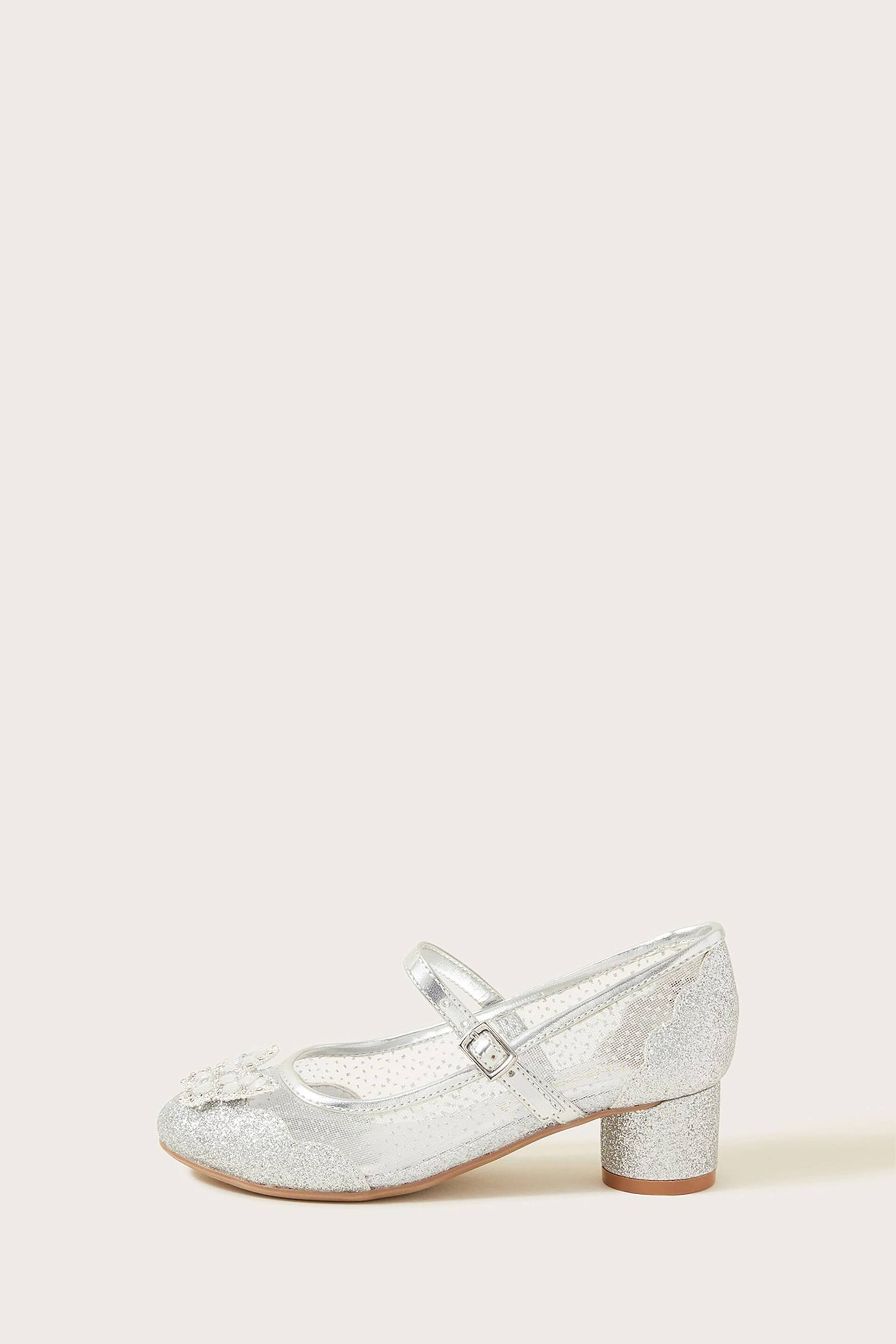Monsoon Silver Princess Butterfly Heels - Image 1 of 3