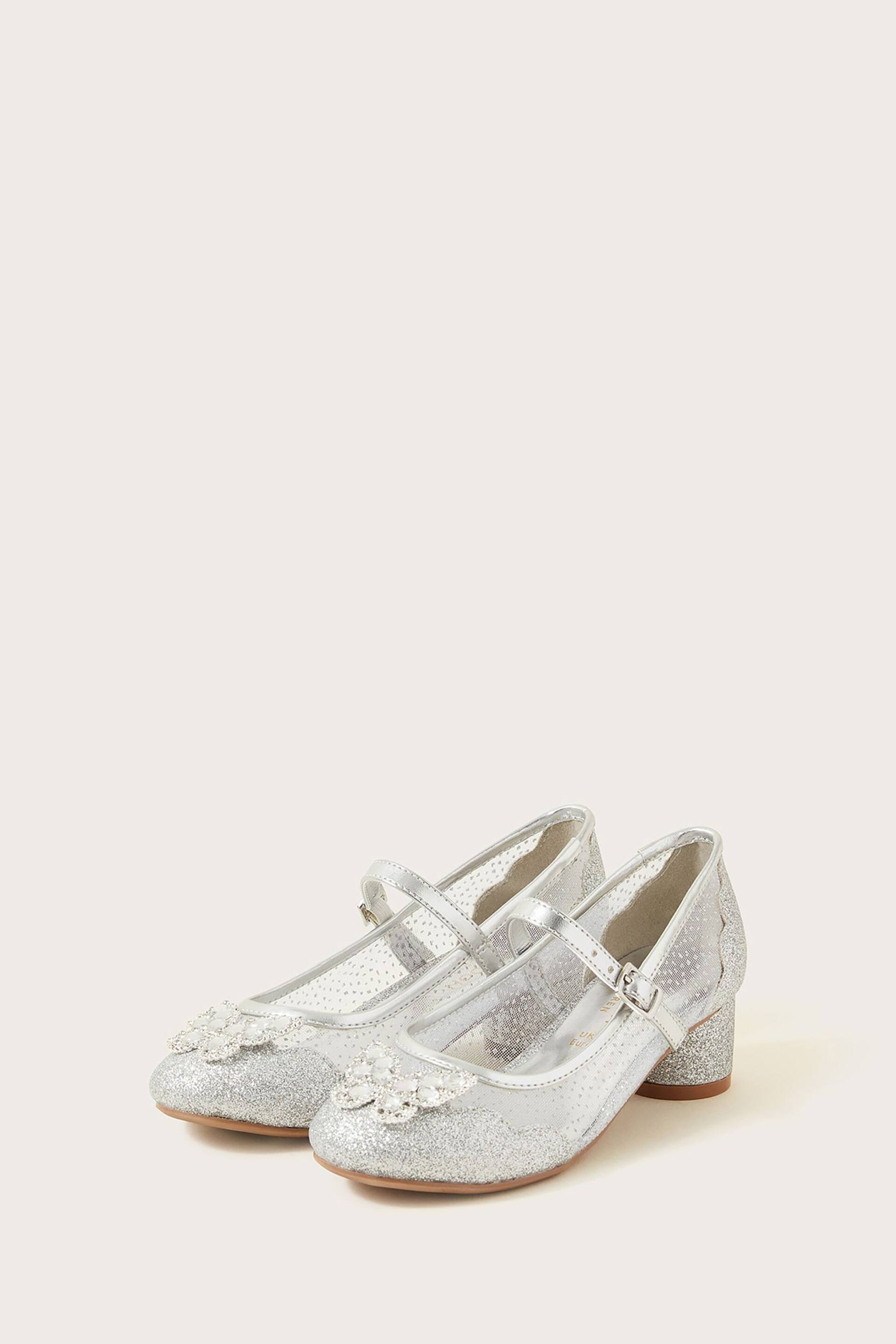 Monsoon Silver Princess Butterfly Heels - Image 3 of 3