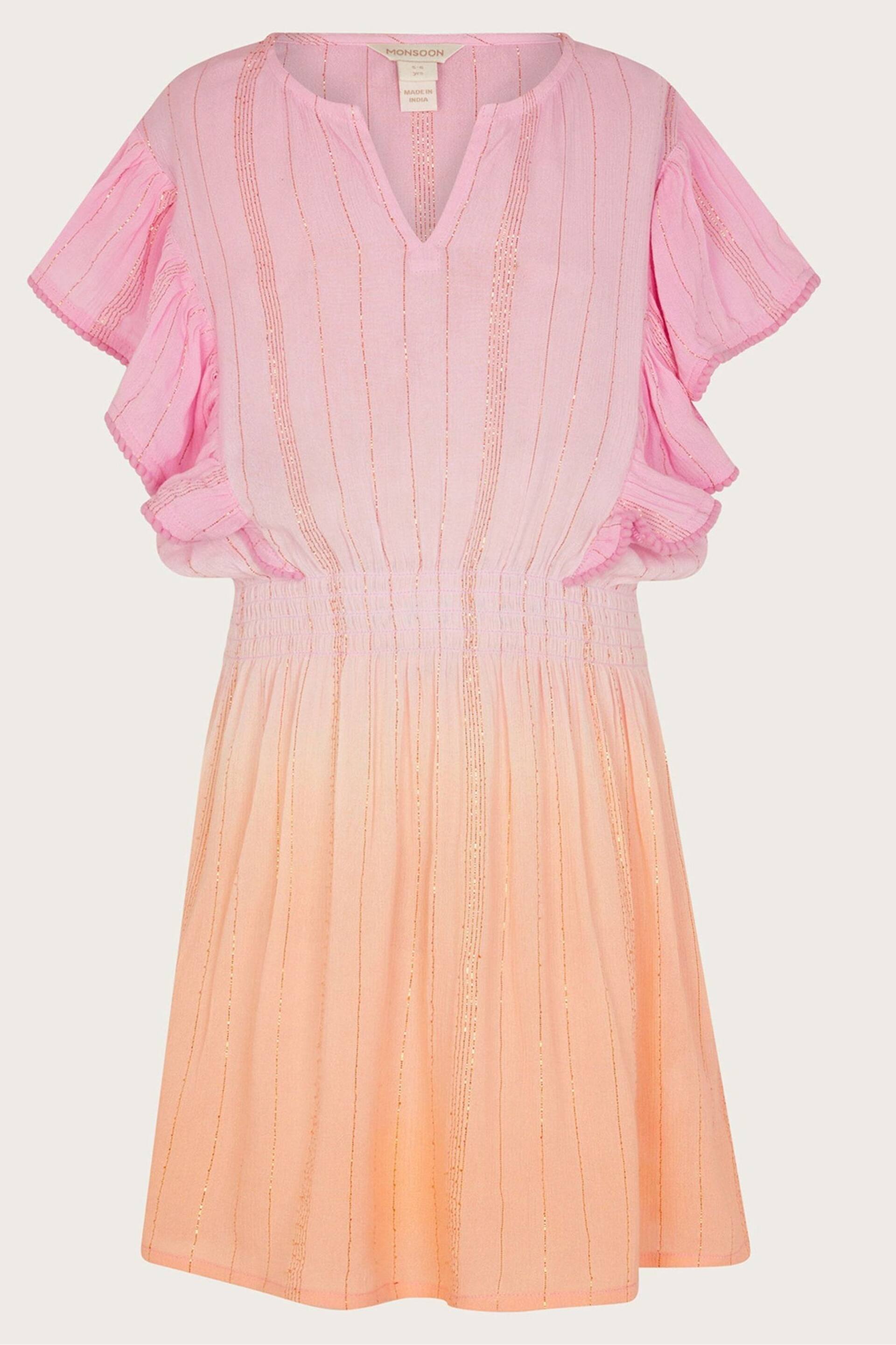 Monsoon Pink Ombre Sparkle Kaftan - Image 1 of 3