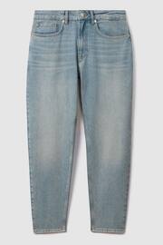 Reiss Light Blue Ordu R Relaxed Tapered Jeans - Image 2 of 6