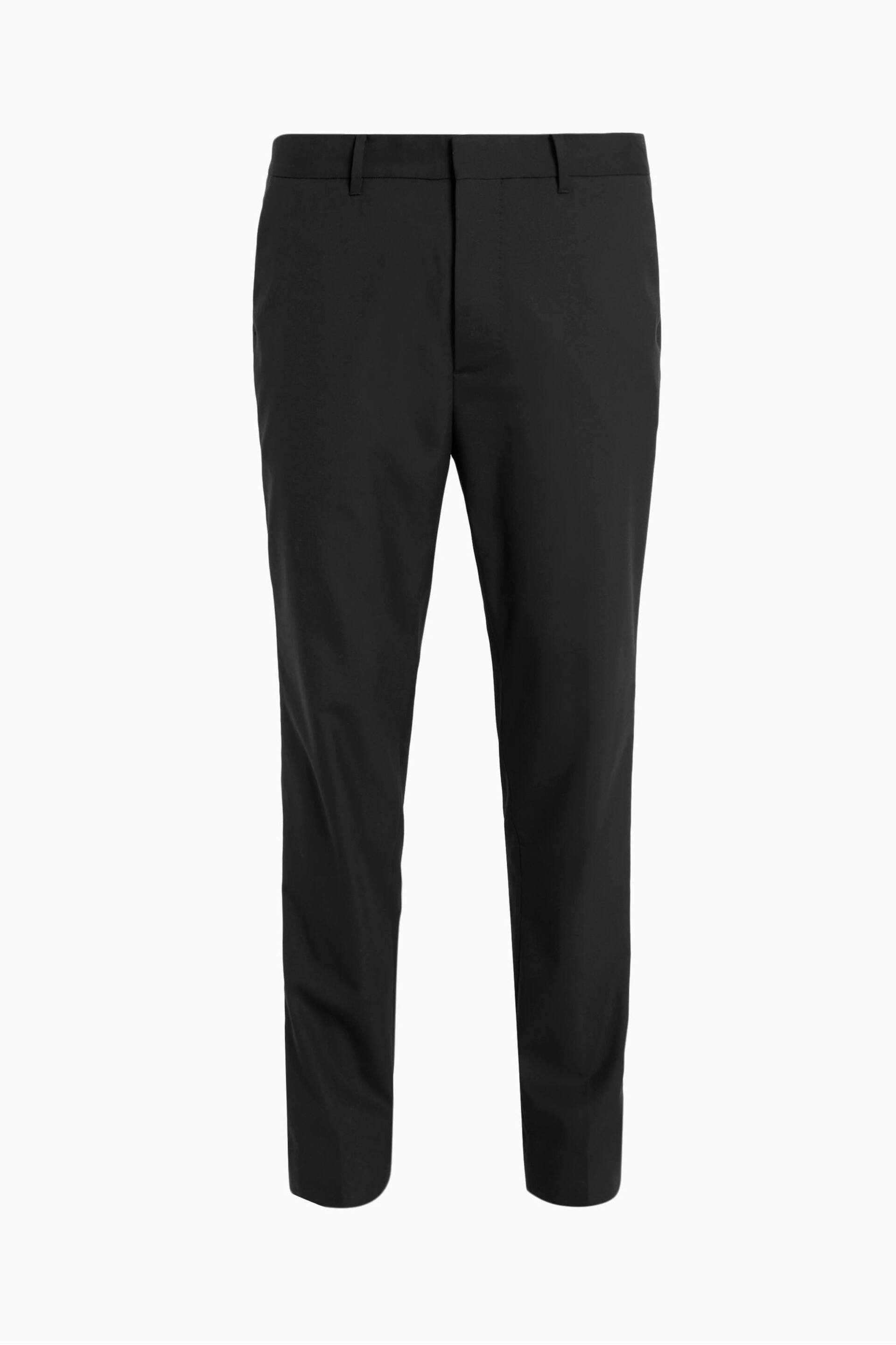 AllSaints Black Dima Trousers - Image 7 of 7