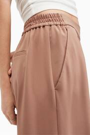 AllSaints Brown Aleida Wl Tri Trousers - Image 6 of 7