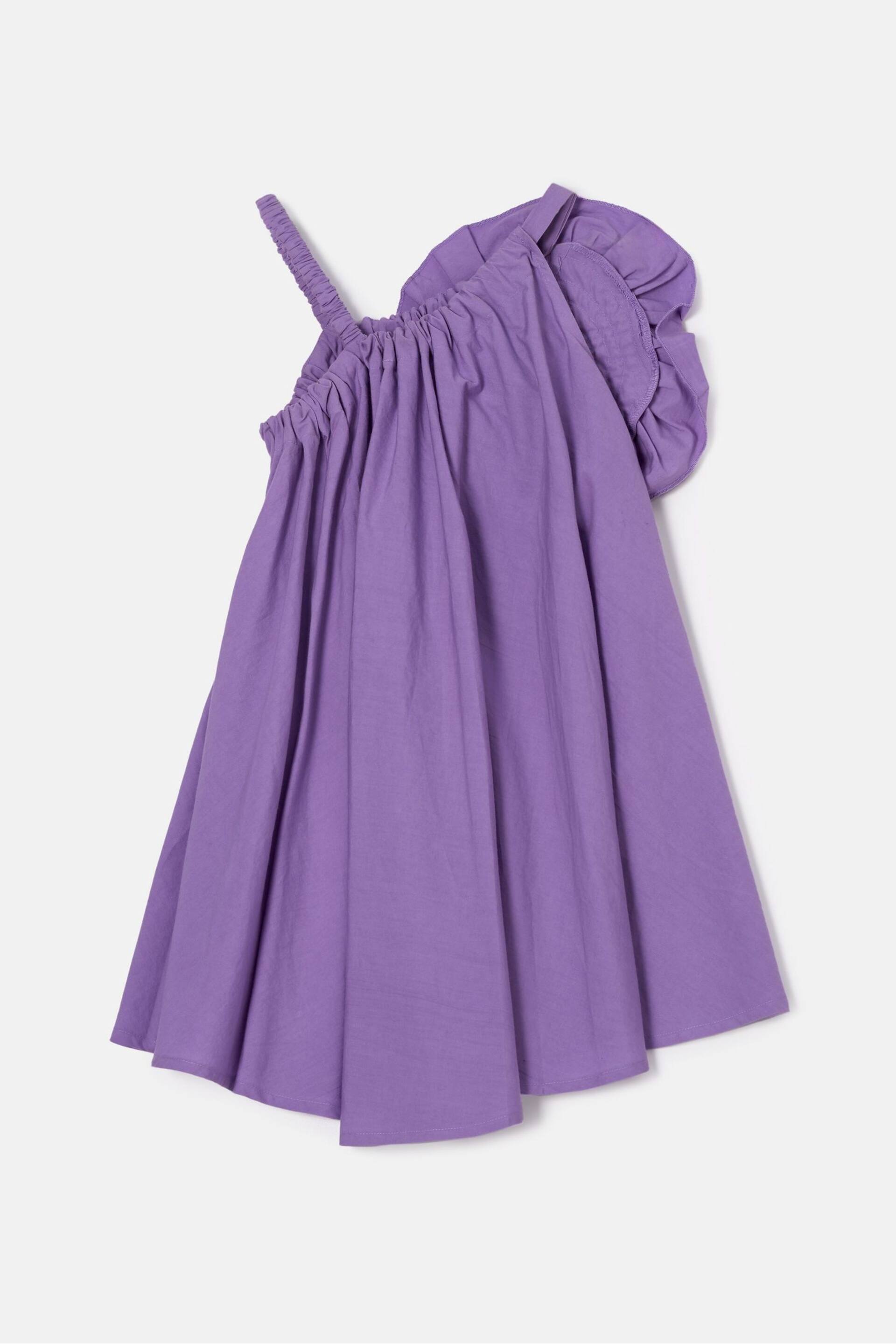 Angel & Rocket Purple Carrie Corsage Swing Dress - Image 5 of 6