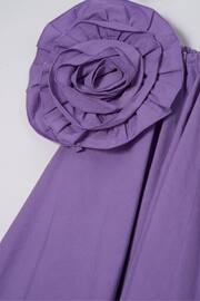 Angel & Rocket Purple Carrie Corsage Swing Dress - Image 6 of 6