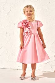 Angel & Rocket Pink Cascade Corsage Dress - Image 1 of 3