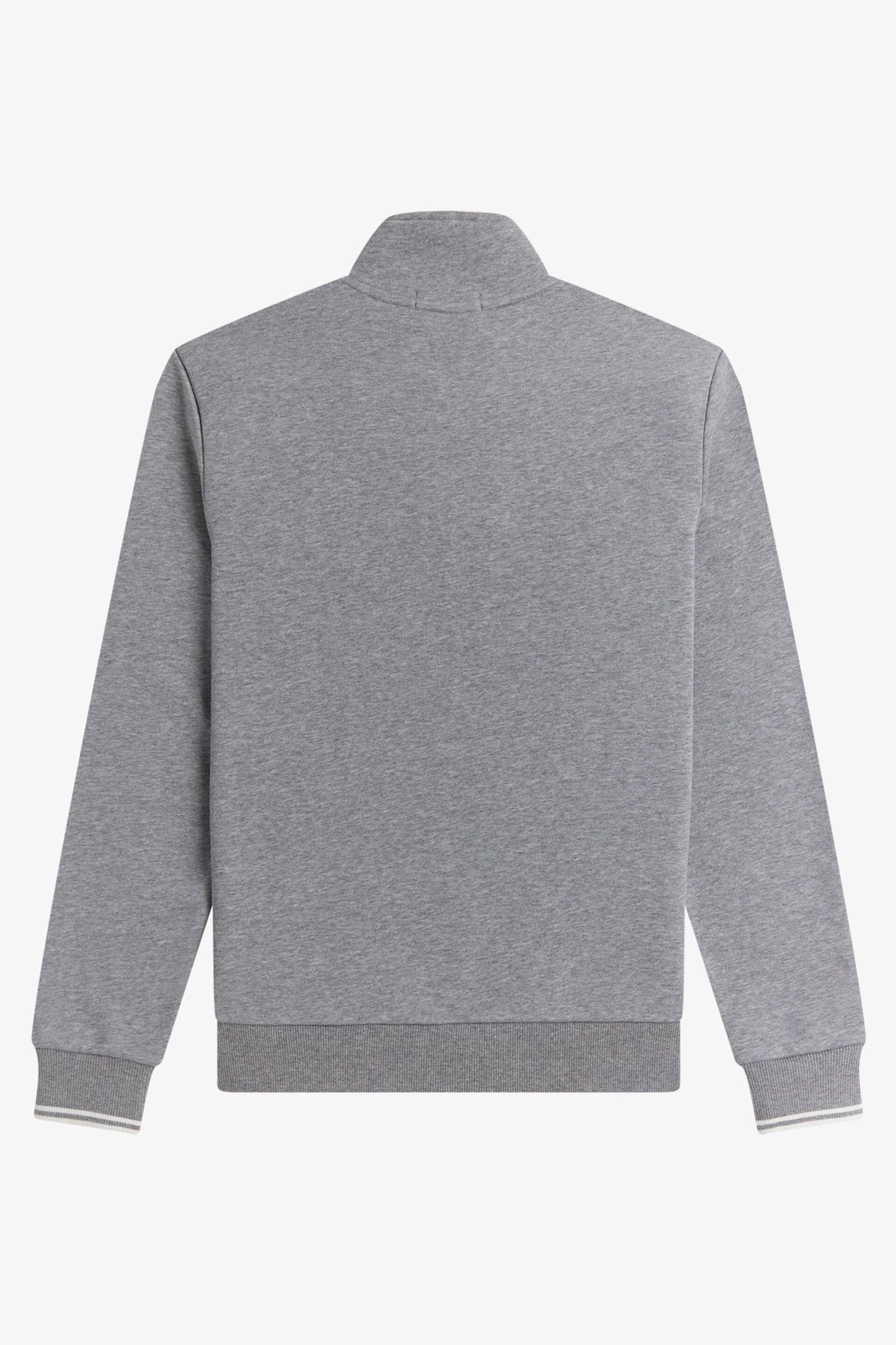 Fred Perry Mens Half Zip Sweatshirt - Image 6 of 6