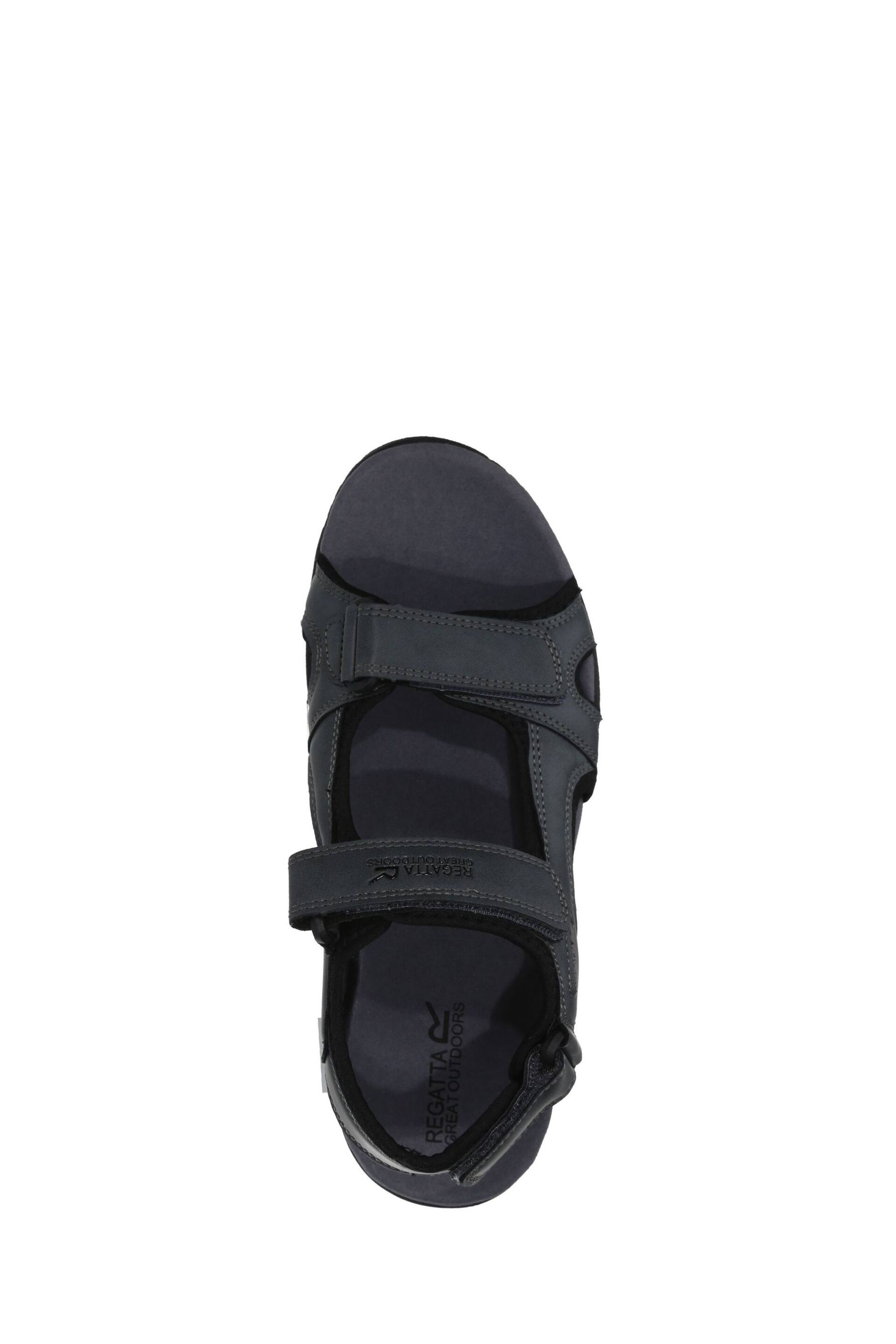 Regatta Grey Comfort Fit Haris Sandals - Image 6 of 6