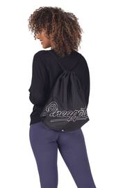 Pineapple Black Drawstring Bag - Image 2 of 5