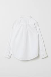 Polarn O Pyret White Organic Cotton Oxford Shirt - Image 2 of 4