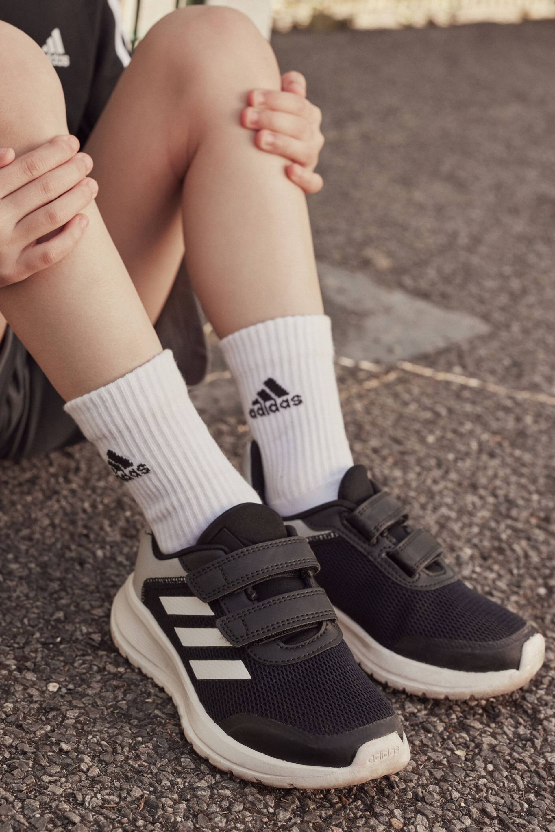 adidas Black/white Kids Sportswear Tensaur Run Trainers - Image 12 of 12