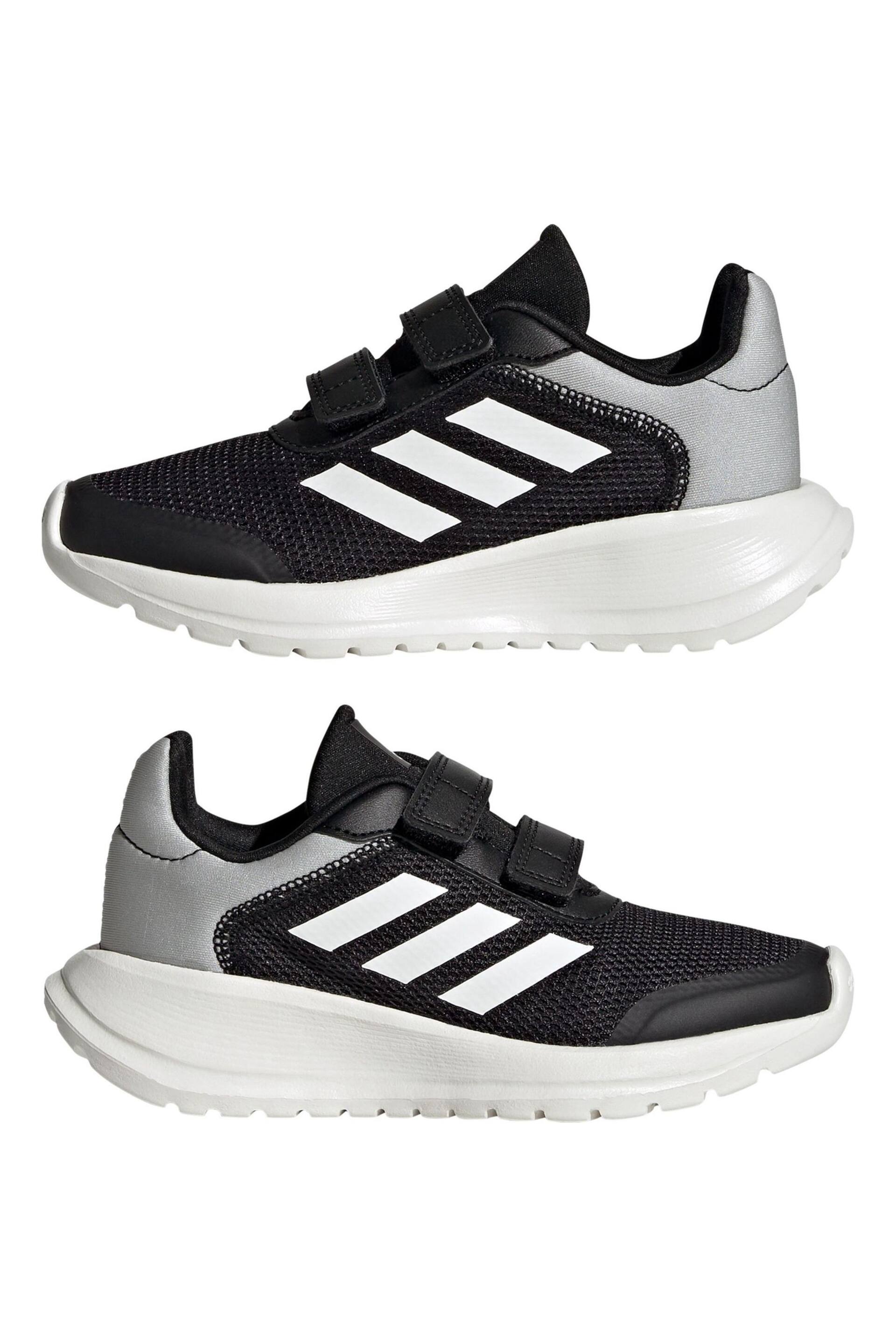 adidas Black/white Kids Sportswear Tensaur Run Trainers - Image 6 of 12