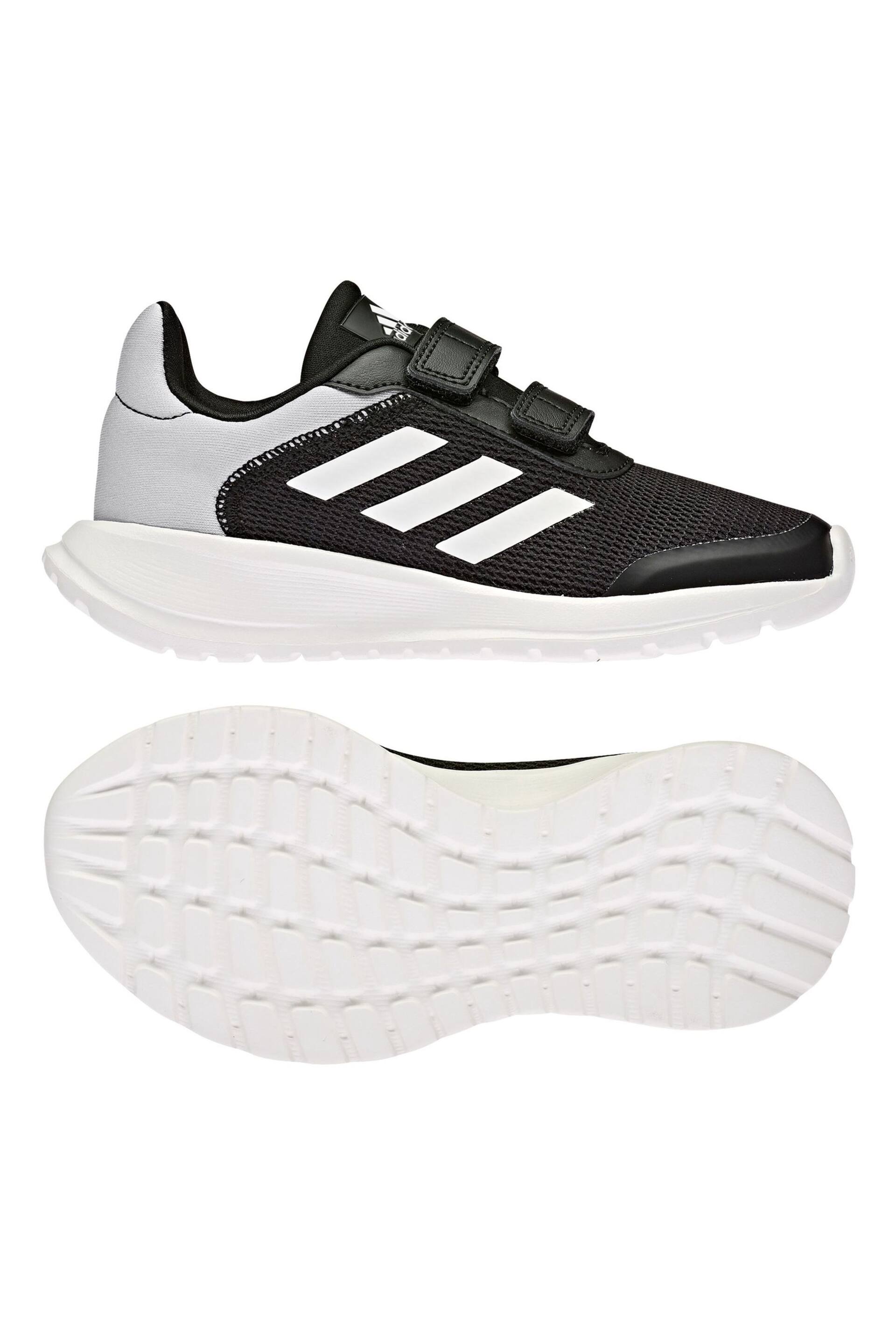 adidas Black/white Kids Sportswear Tensaur Run Trainers - Image 7 of 12