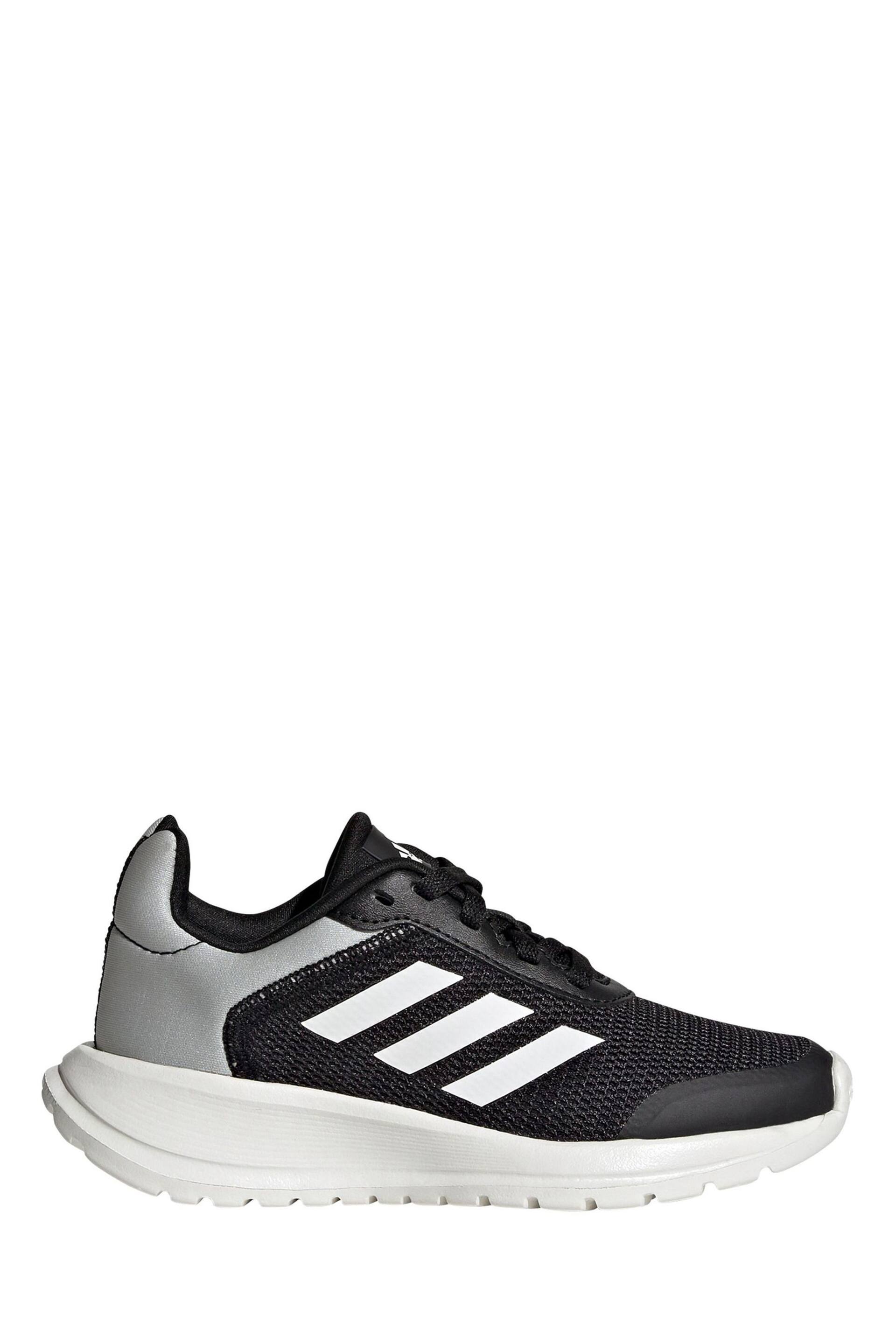 adidas Black/white Sportswear Tensaur Run Kids Trainers - Image 1 of 10
