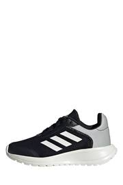 adidas Black/white Sportswear Tensaur Run Kids Trainers - Image 4 of 10