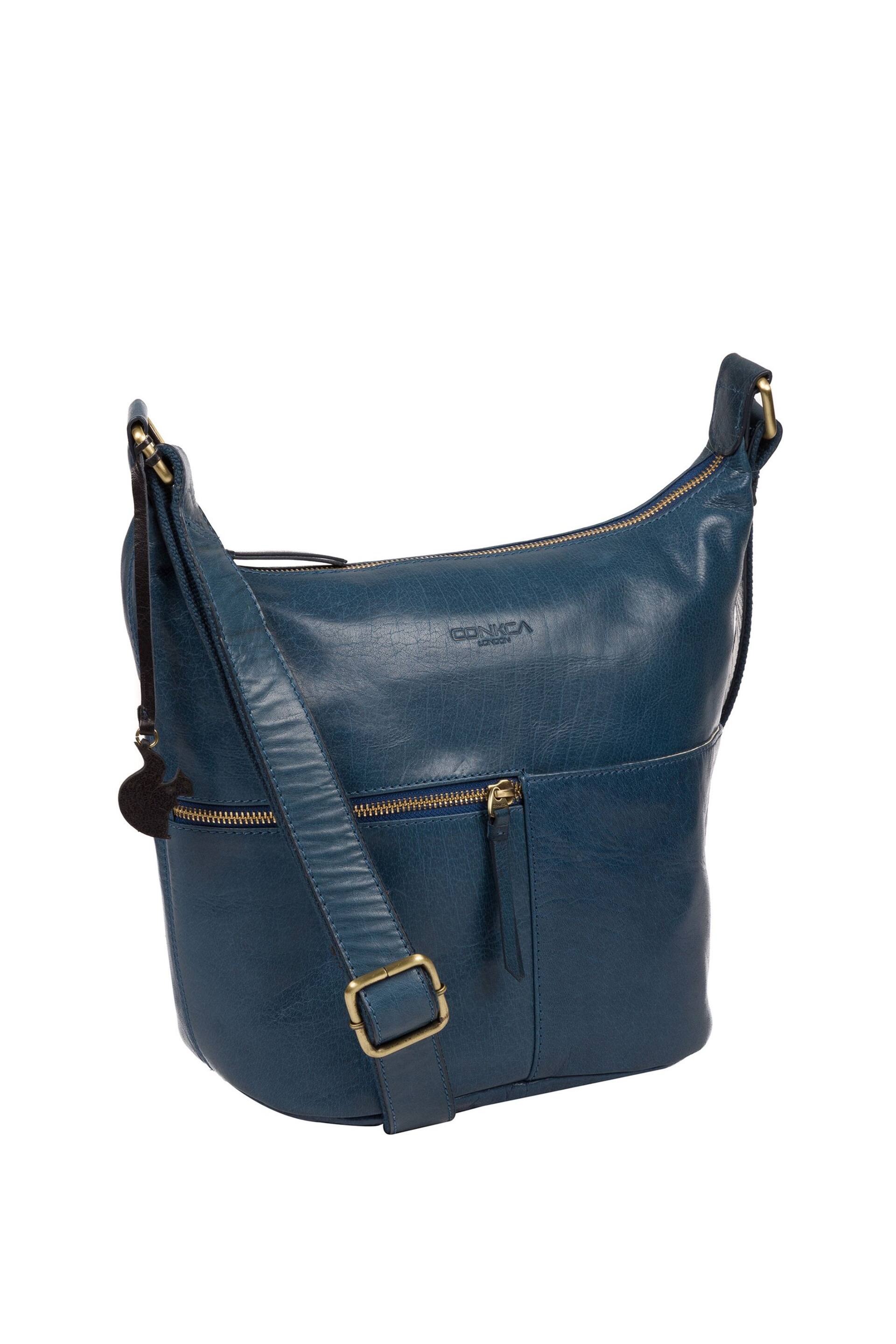 Conkca Kristin Leather Shoulder Bag - Image 3 of 7