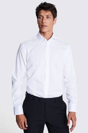 MOSS Tailored Fit Sky Twill Zero Iron Shirt - Image 1 of 5