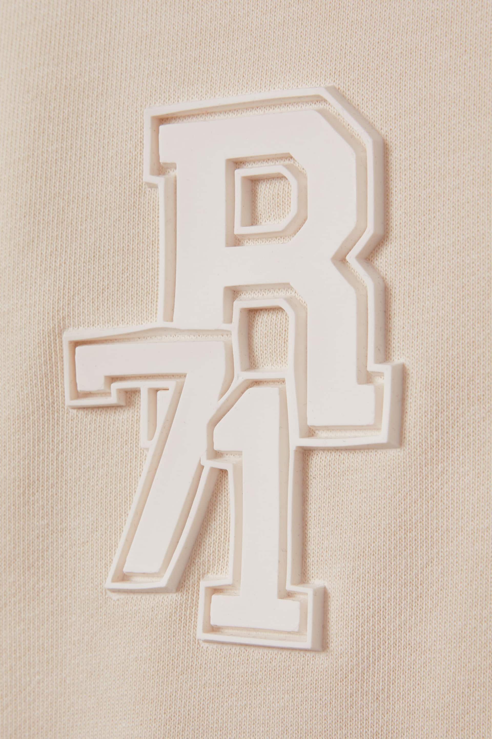Reiss Ivory Colette Junior Cotton Blend Logo Sweatshirt - Image 4 of 4