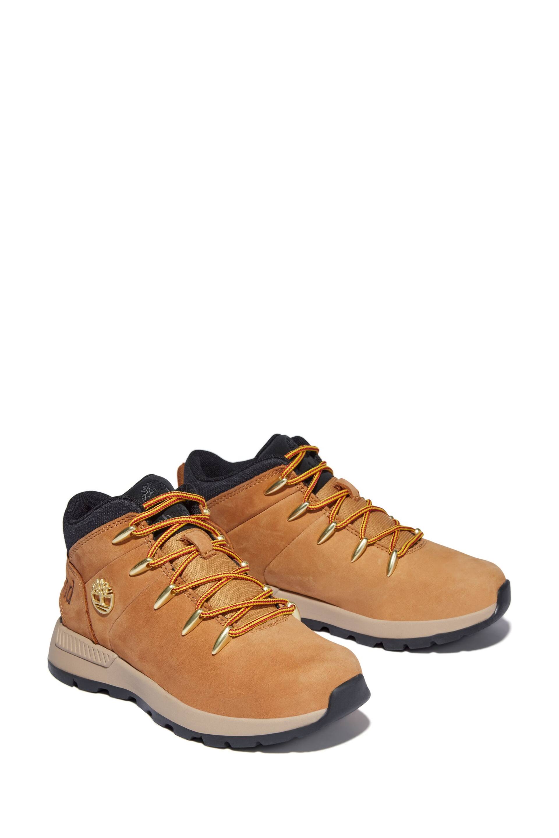 Timberland Tan Sprint Trekker Boots - Image 3 of 4