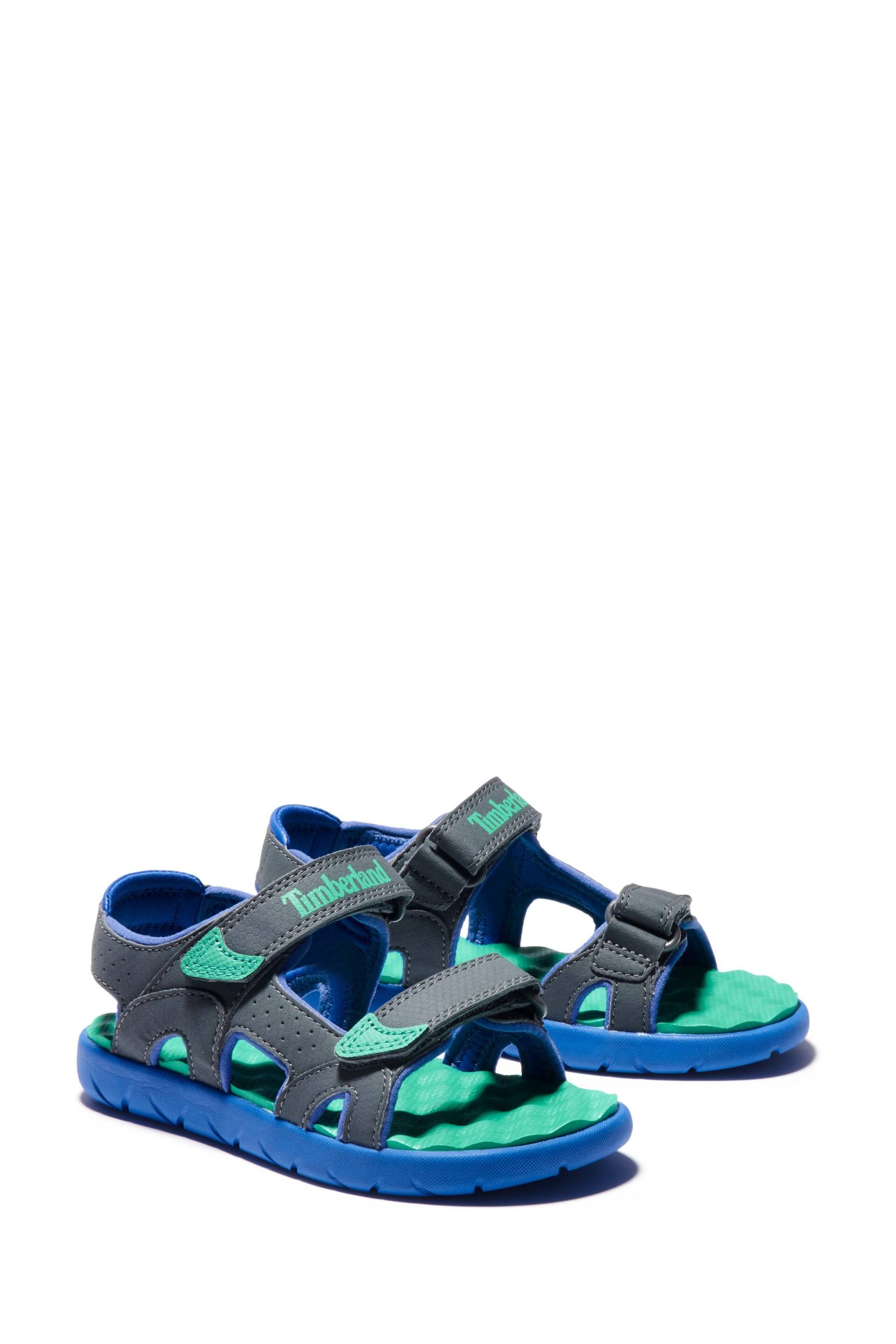Timberland Perkins Row Blue Sandals - Image 2 of 4