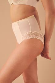 Nude High Waist Brief Firm Tummy Control Shaping Briefs - Image 4 of 4