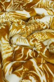 furn. Yellow Winter Woods Throw - Image 5 of 5