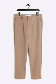 River Island Brown Waffle Smart Trousers - Image 5 of 6