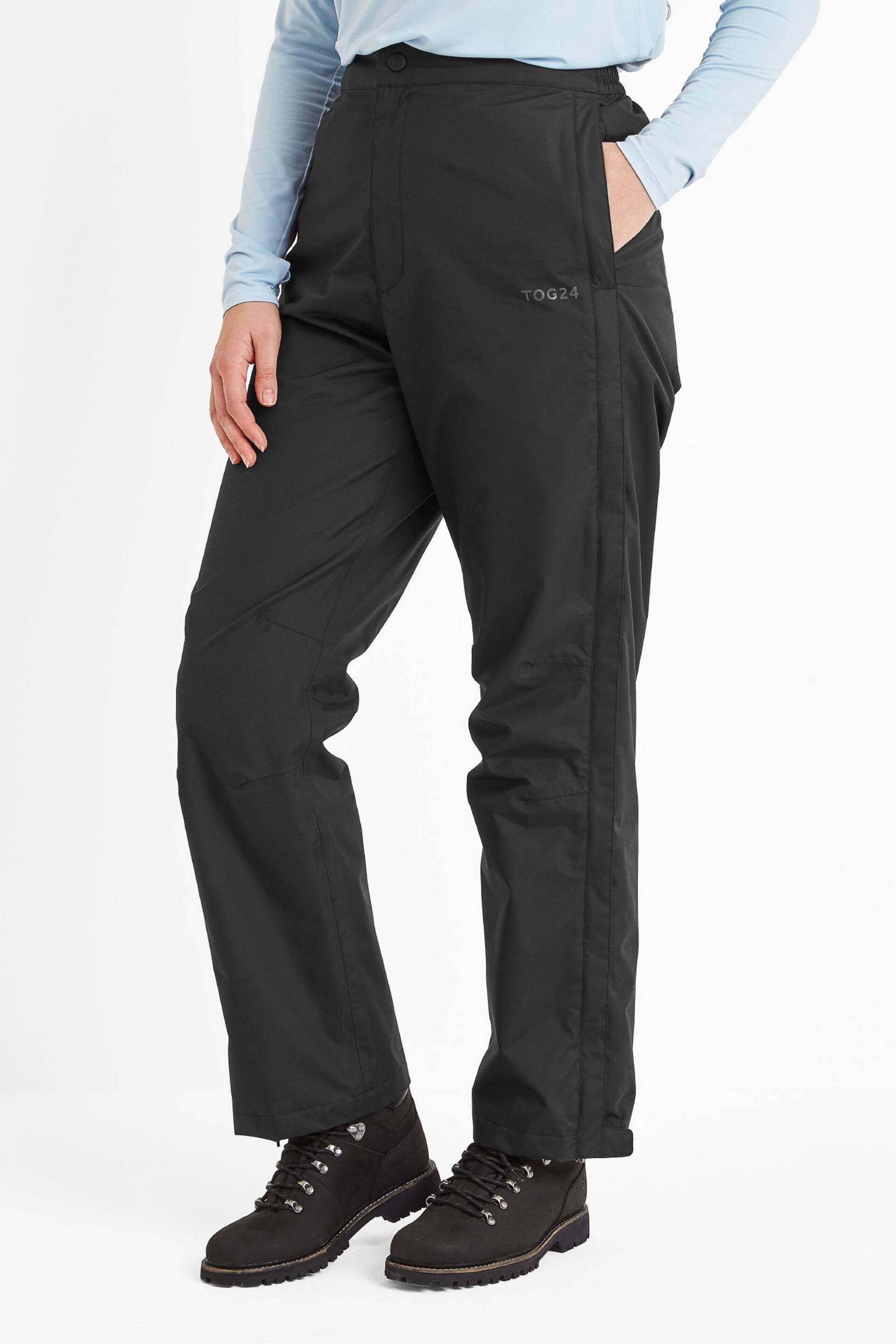 Tog 24 Black Wigton Waterproof Short Trousers - Image 1 of 5