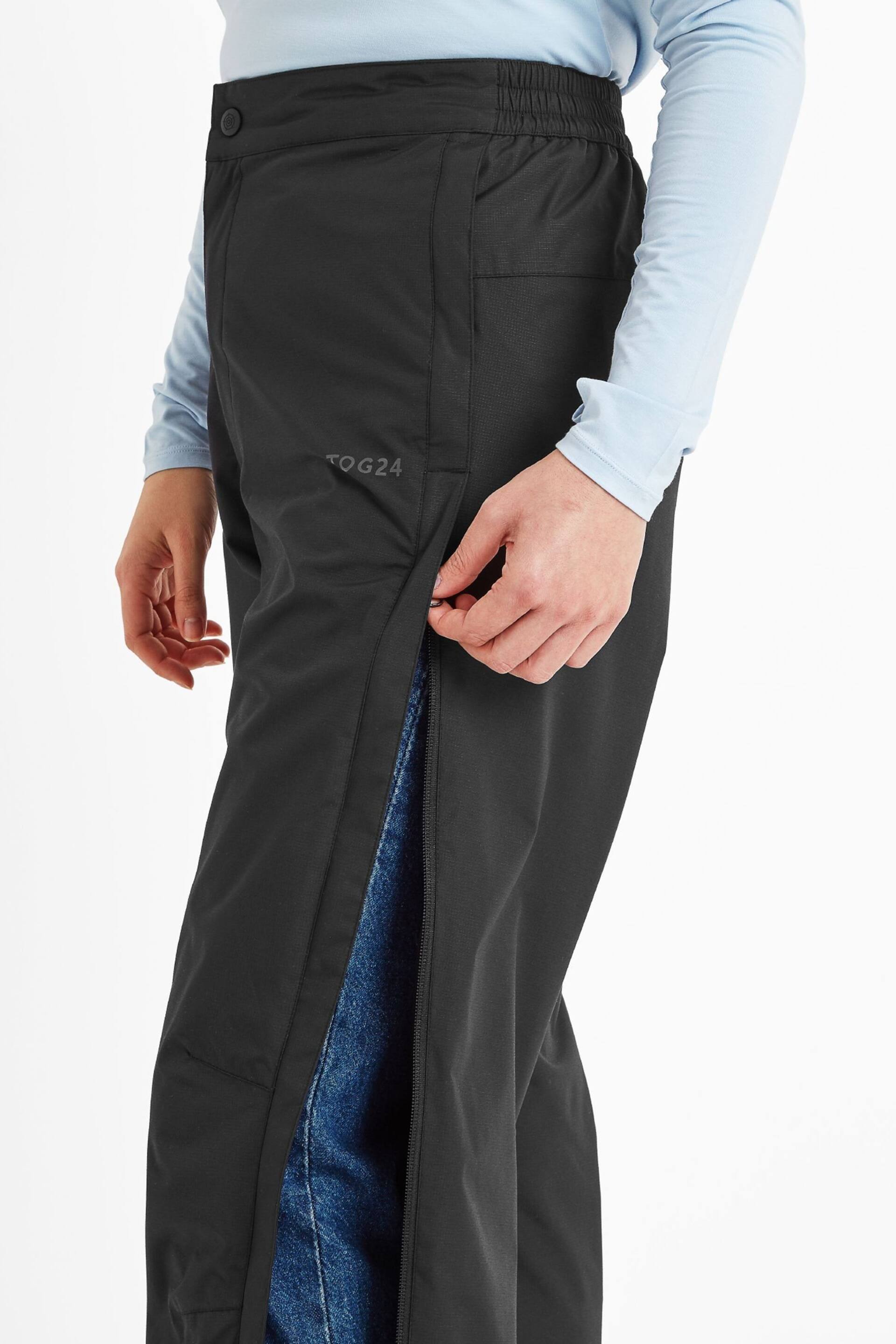 Tog 24 Black Wigton Waterproof Short Trousers - Image 4 of 5