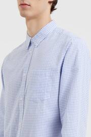 French Connection Sky Gingham Long Sleeve Shirt - Image 3 of 3