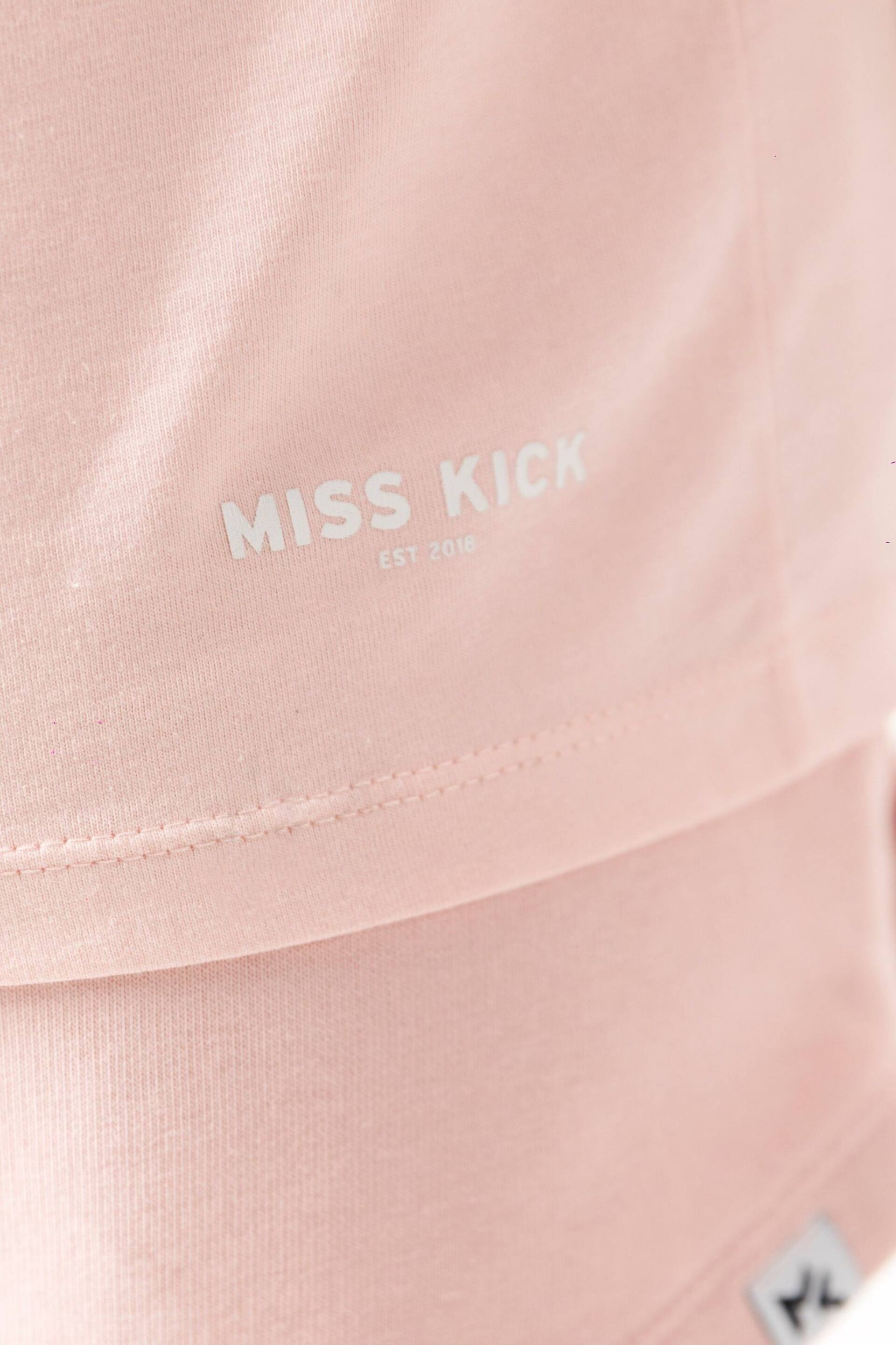 Miss Kick Womens Sandy Black T-Shirt - Image 4 of 4